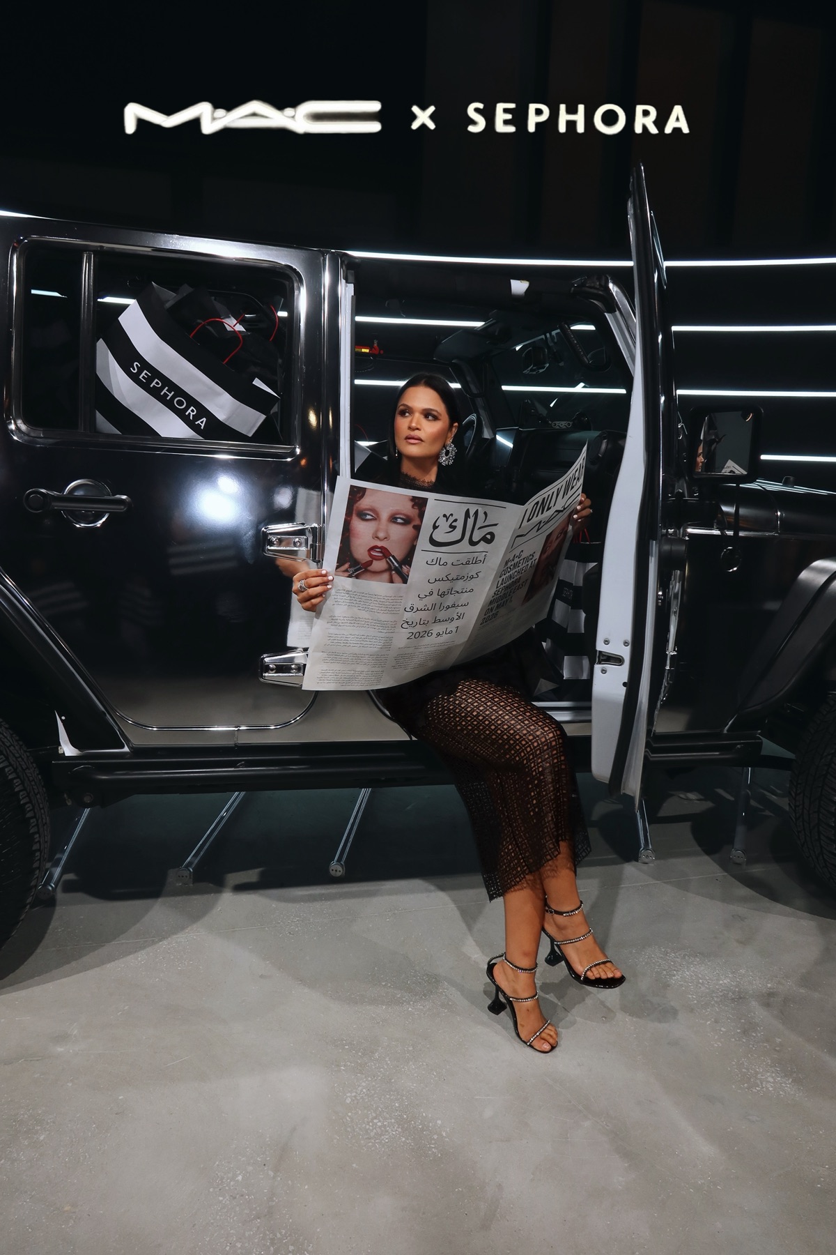 Aastha Chopra at the MAC Cosmetics × Sephora Middle East launch event in Dubai
